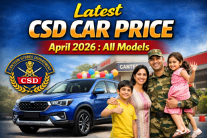 Latest CSD Car Price April 2026 : All Models