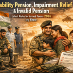 Disability Pension, Impairment Relief & Invalid Pension for Armed Forces