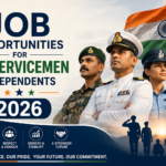 Job Opportunities for Ex-Servicemen & Dependents 2026
