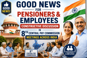 Good News for Pensioners & Employees : Constructive Discussion in 8th Central Pay Commission Meetings Across India