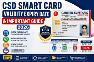 CSD Smart Card : Validity Expiry Date and Important Guide 2026