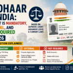 Aadhaar in India: Where It Is Mandatory, Optional, and Not Required in 2026 (Legal Position Explained)