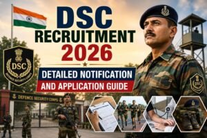 dsc recruitment 2026