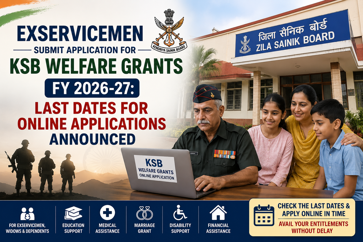 KSB Welfare Grants FY 2026-27: Last Dates for Online Applications Announced