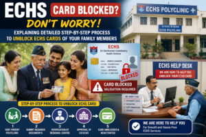 ECHS Card Blocked