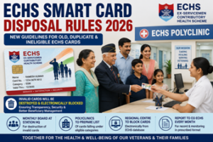 ECHS Smart Card Disposal Rules 2026