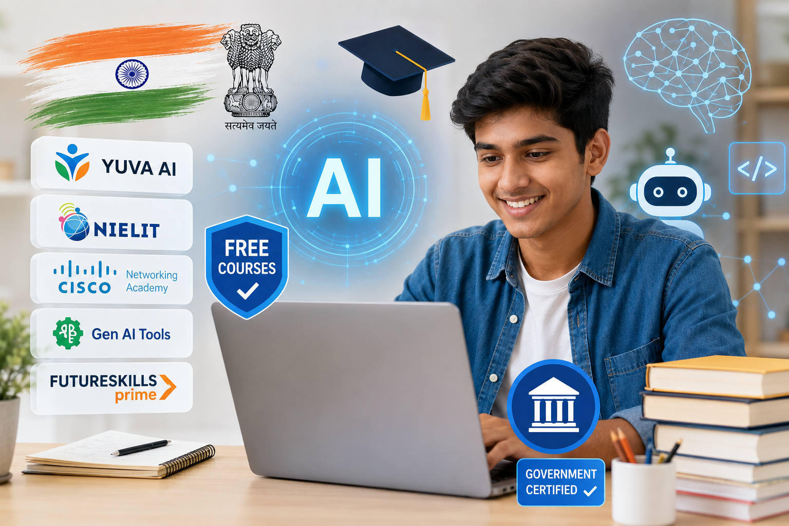 Top 5 Free Government AI Courses for Students in 2026: Learn Artificial Intelligence Without Spending a Rupee