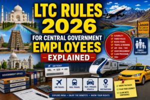 LTC for Central Government Employees