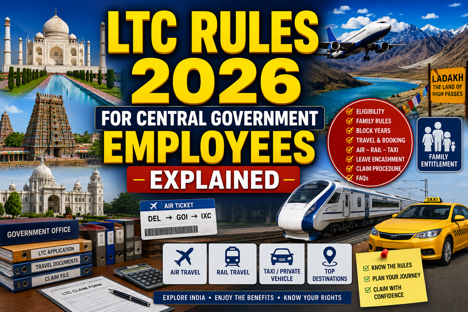 LTC for Central Government Employees