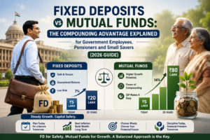 Fixed Deposits vs Mutual Funds: The Compounding Advantage Explained for Government Employees, Pensioners and Small Savers (2026 Guide)