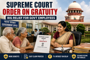 Supreme court order on graatuity