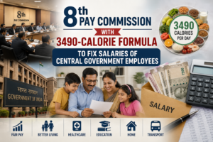 8th Pay Commission With 3490-Calorie Formula to Fix Salaries of Central Government Employees