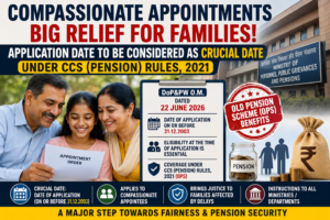 Compassionate appointment