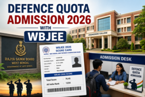 Defence Quota Admission 2026 with WBJEE: