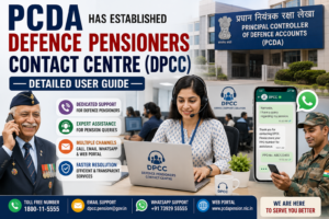PCDA has Established Defence Pensioners Contact Centre (DPCC) : Detailed User Guide