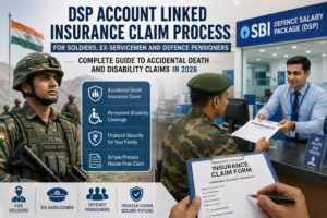 DSP Account Linked Insurance Claim Process for Soldiers, Ex-Servicemen and Defence Pensioners: Complete Guide to Accidental Death and Disability Claims in 2026