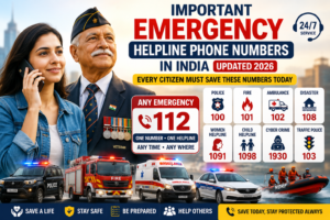 Important Emergency Helpline Phone Numbers