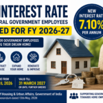 HBA Interest Rate for Central Government Employees Revised for FY 2026-27