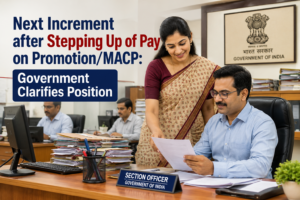 stepping up of pay promotion