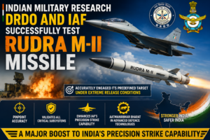 DRDO and IAF Successfully Test RudraM-II Missile: Major Boost to India’s Precision Strike Capability and Aatmanirbhar Bharat