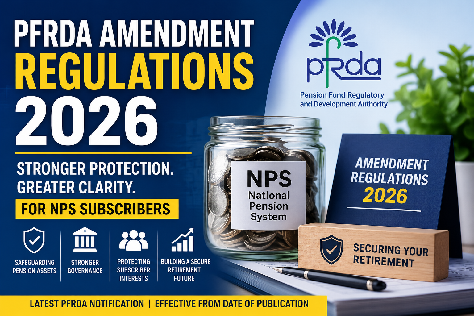 PFRDA (National Pension System Trust) (Amendment) Regulations, 2026