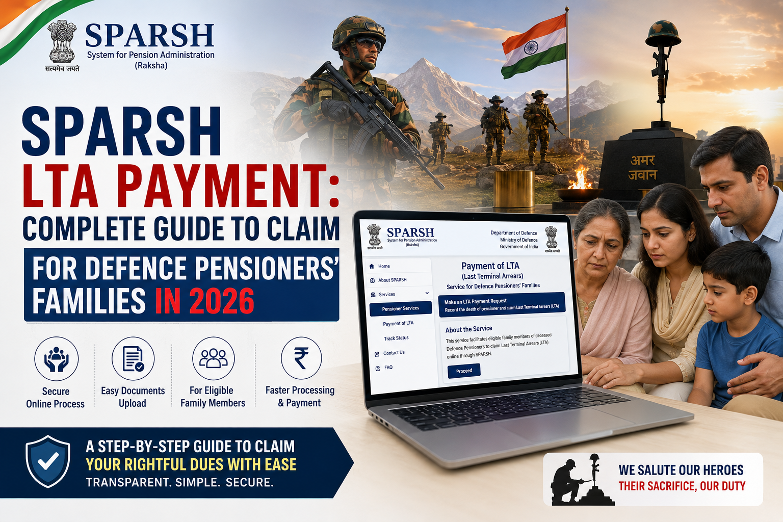 SPARSH LTA Payment