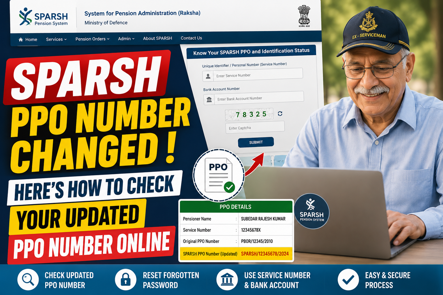 SPARSH PPO Number Changed ! Here's How to Check Your Updated PPO Number Online