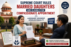 Supreme Court Rules Married Daughters Are Eligible for Compassionate Appointment: Landmark Judgment Upholds Equality
