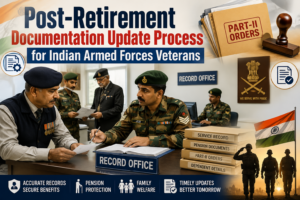 post retirement documentation process for indian armed forces