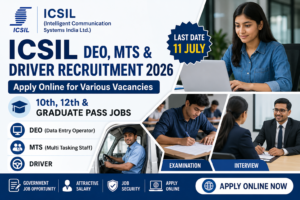 ICSIL Recruitment 2026