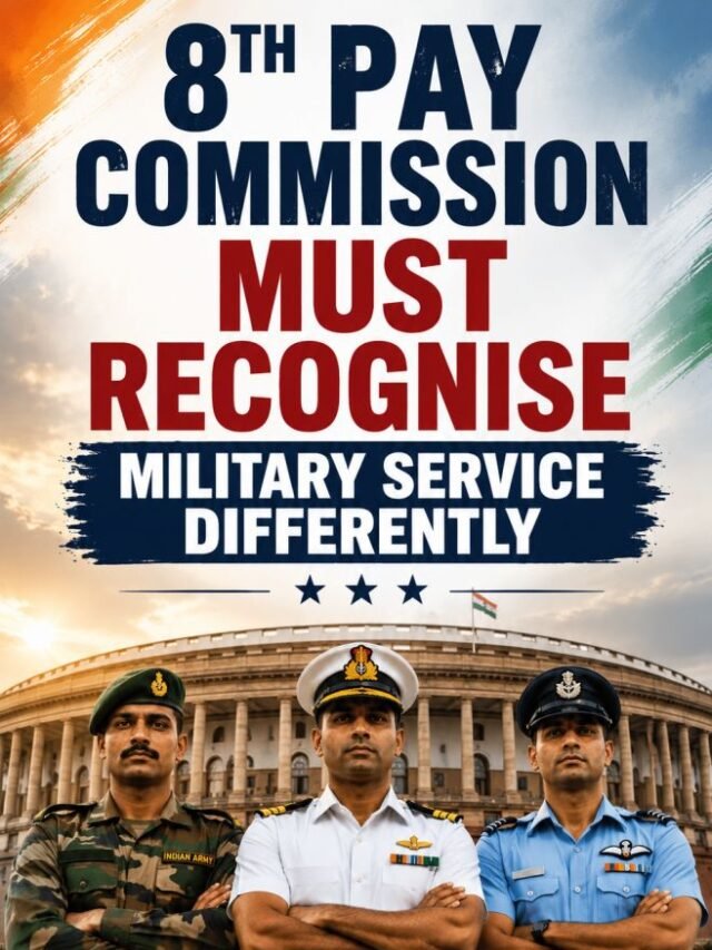 8th CPC for Army Navy Air Focre Wit Fair Pay and Pension