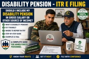 disability pension ITR
