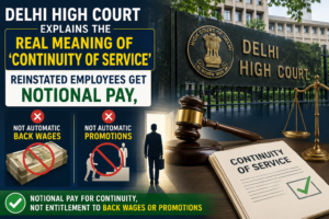 high court order on continue pay