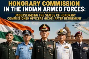 honorary commisssion correct use of rank