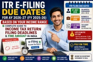 itr e filing due dates