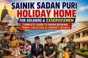 sainik sadan puri for soldiers and exservicemen