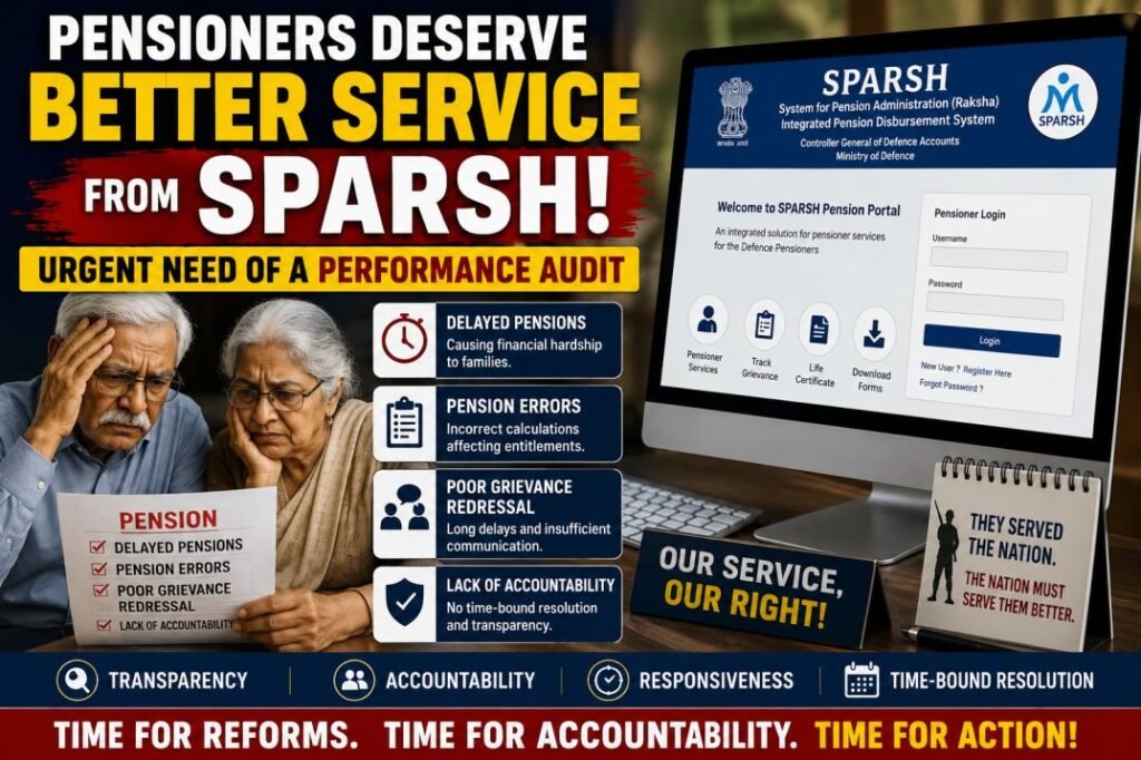 sparsh pension problems