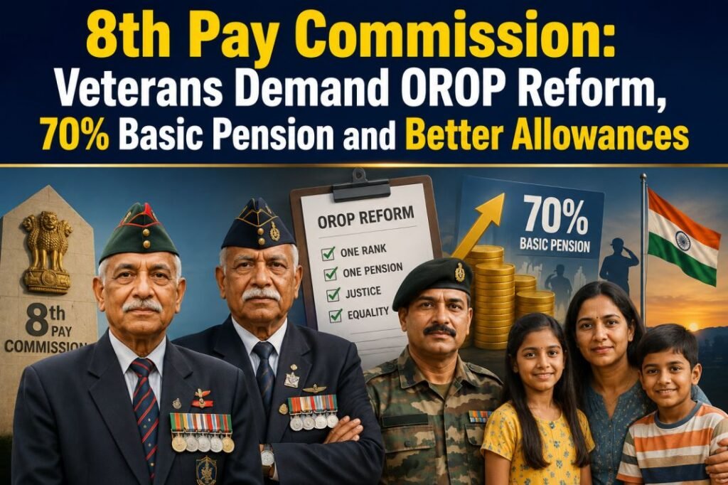 8th CPC and OROP reform