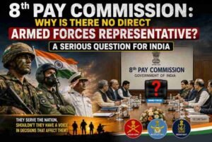 PAY COMMISSION NO ARMED FORCES REPRESENTATION
