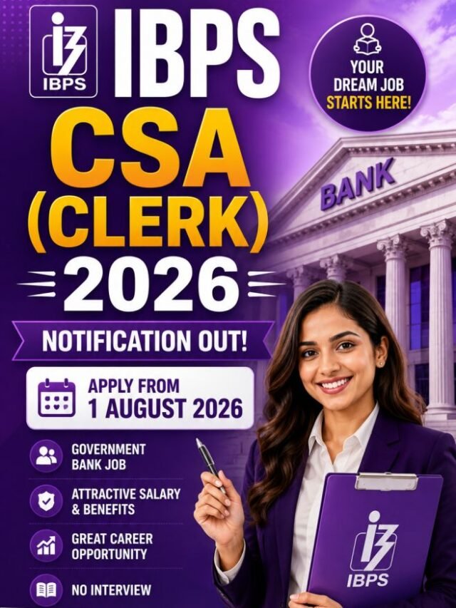 IBPS Bank Clerk Exam 2026 Online Application 2026 Guide