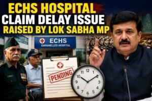 echs delay raised by loksabha MP