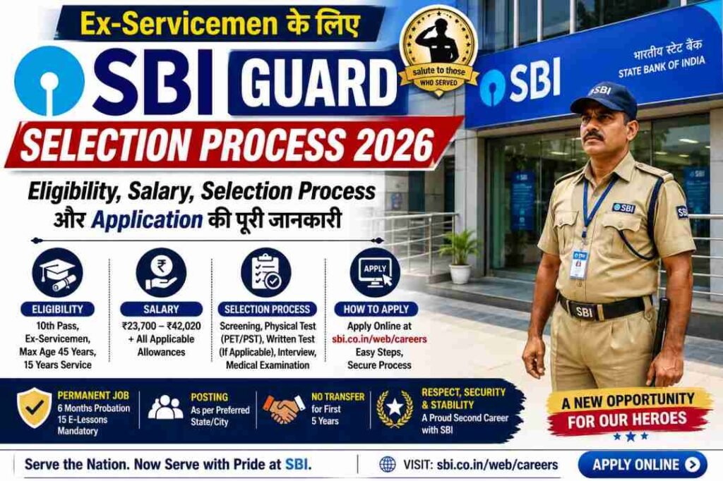 esm sbi guard job