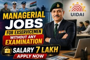 exserviceman Jobs