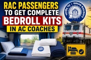 railway RAC passangers bedroll kit rules update
