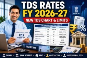 tds rate for fy 2026 27