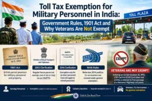 toll tax exemption rules