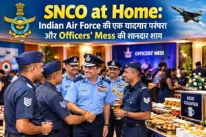 snco at home party at officers mess