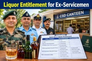 Liqure entitlement for exserviceman