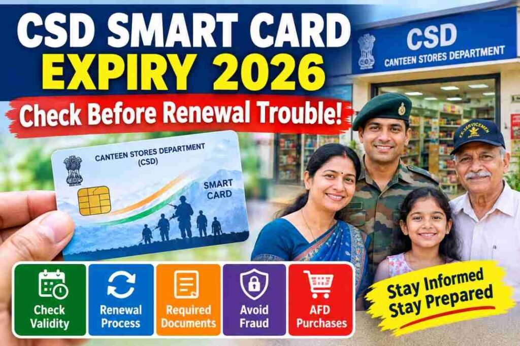 csd smart card expiry