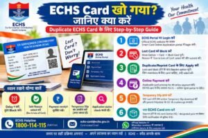 echs card lost and process for new card